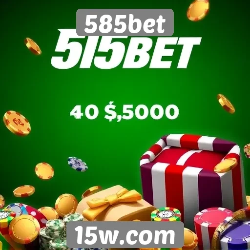 Novidades em promoções do site 585bet
