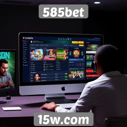 Avaliação da interface do usuário no 585bet